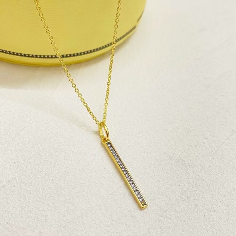 Tous Silver-Gold Pendant Necklace